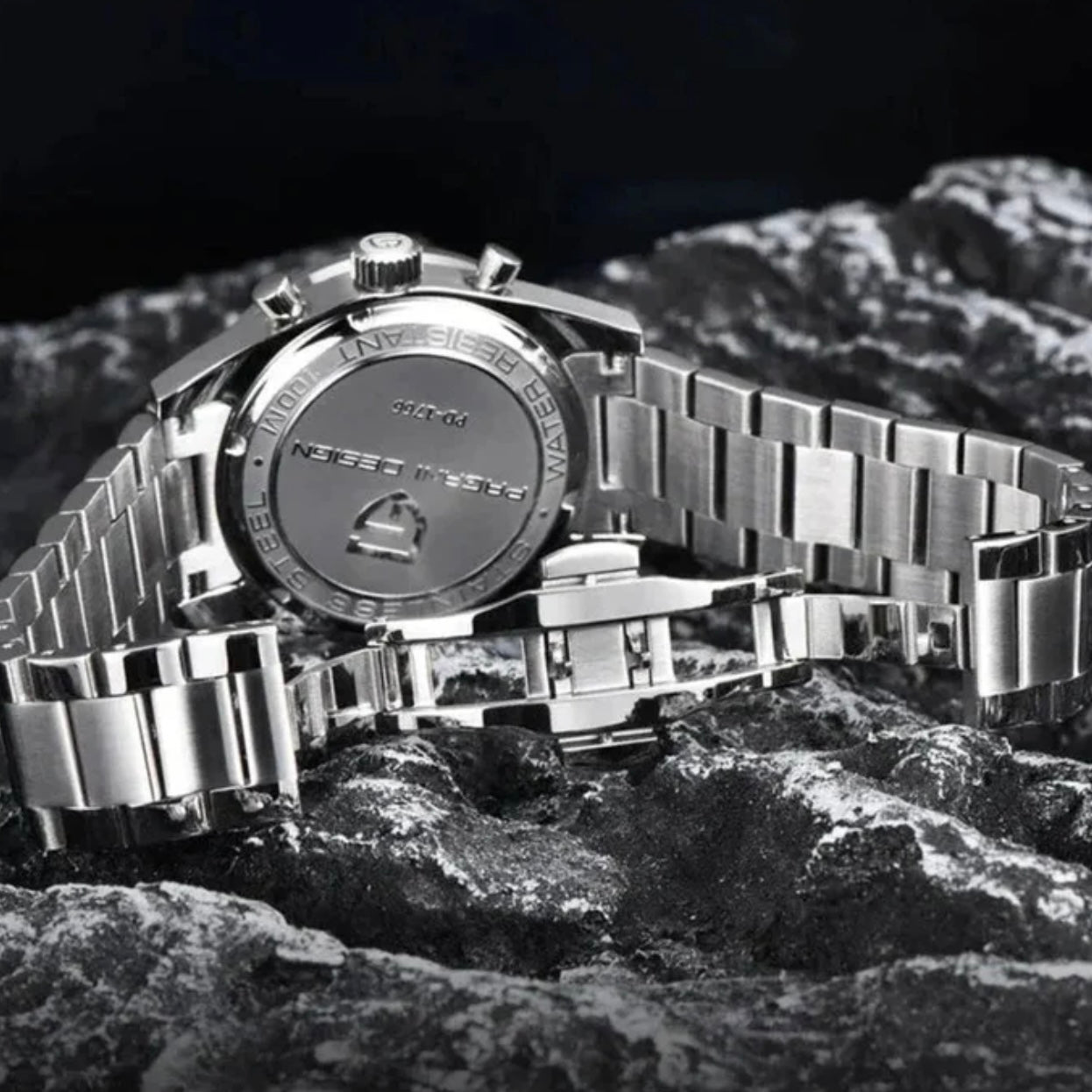 PAGANI DESIGN PD-1766 men watch blue dial 40mm