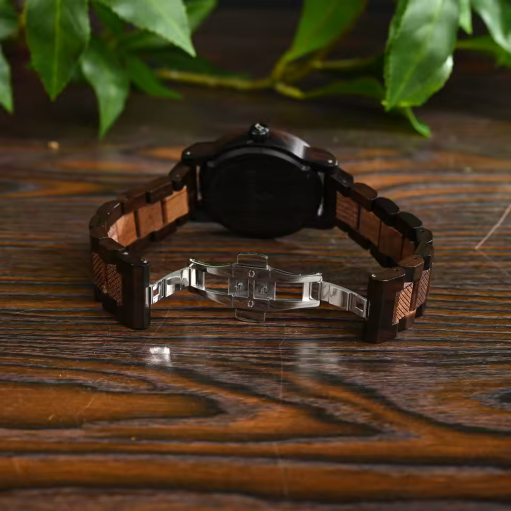 BOBOBIRD GT131-3 Men's Wooden Watch 43mm