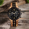 BOBOBIRD GT134-1 Men's Wooden Watch 45mm