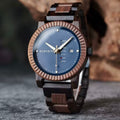 BOBOBIRD GT132-2 Men's Wooden Watch 43mm