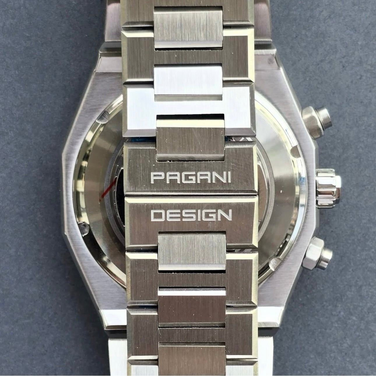 PAGANI DESIGN PD-1707 men watch blue dial 40mm