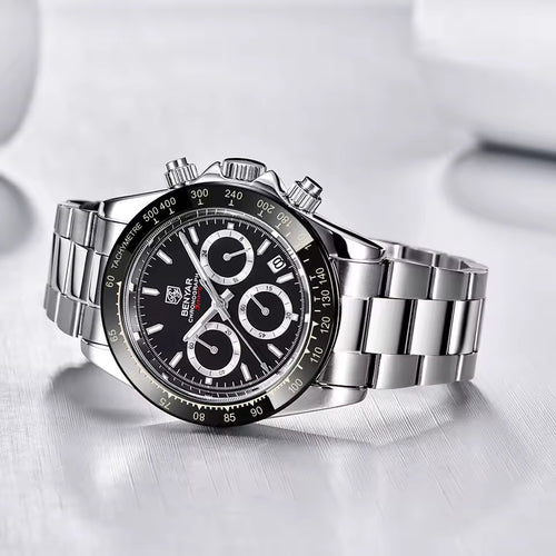 BENYAR BY-5169 men watch black dial 39mm